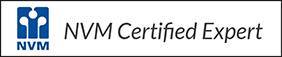 certified NVM expert badge