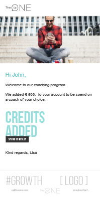 get notification on added coaching budget