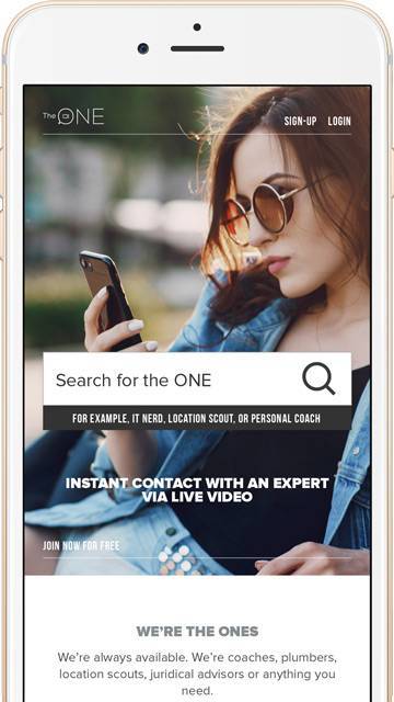 Search bar on home page