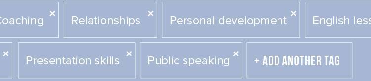 user's expertise tags