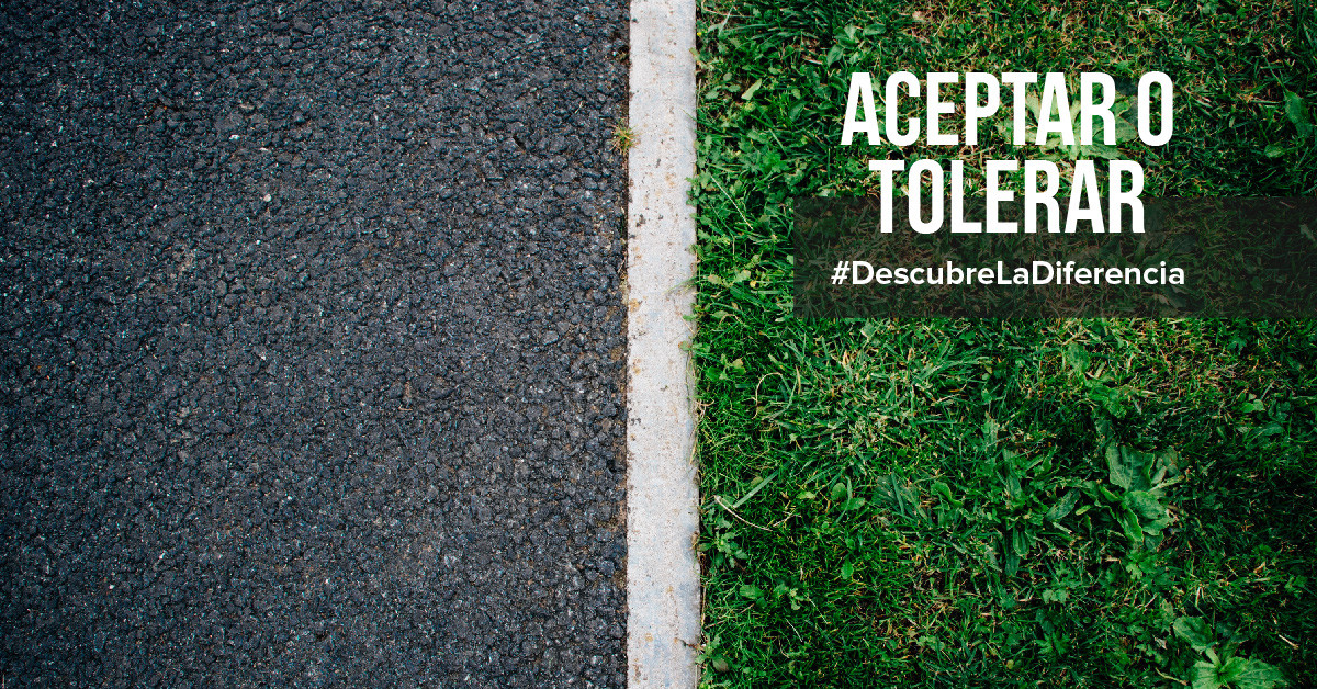 Cuál es la diferencia entre tolerancia y aceptación