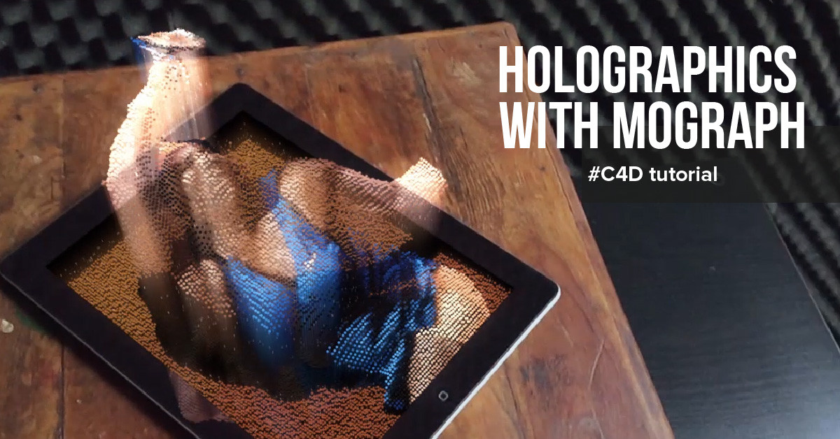 Holographic Mograph Animation Tutorial in Cinema 4D | 6 Steps | The ONEs  Themselves