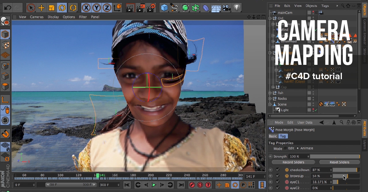 Camera Mapping Tutorial in Cinema 4D | In 5 steps | The ONEs Themselves Camera Mapping Tutorial in Cinema 4D | In 5 steps | The ONEs Themselves