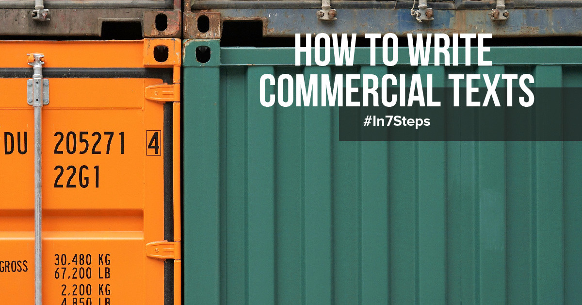 How to Write Commercial Texts