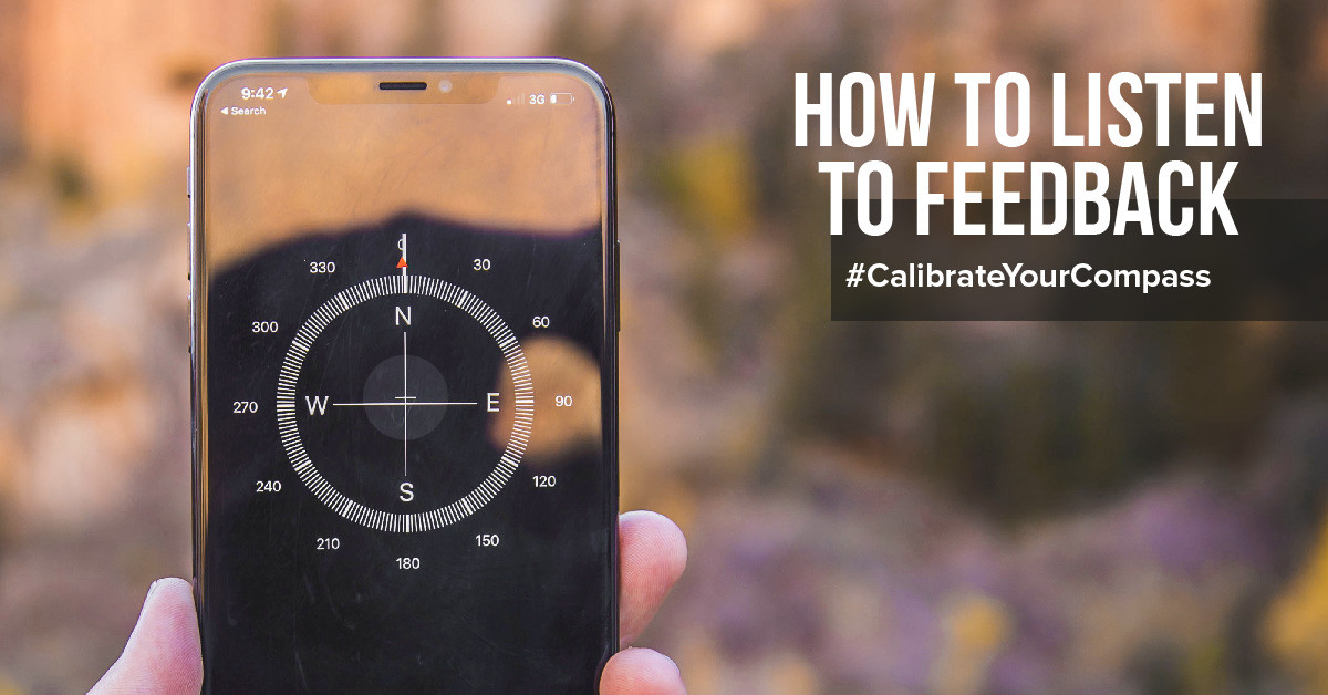 Listening to feedback with a calibrated internal compass