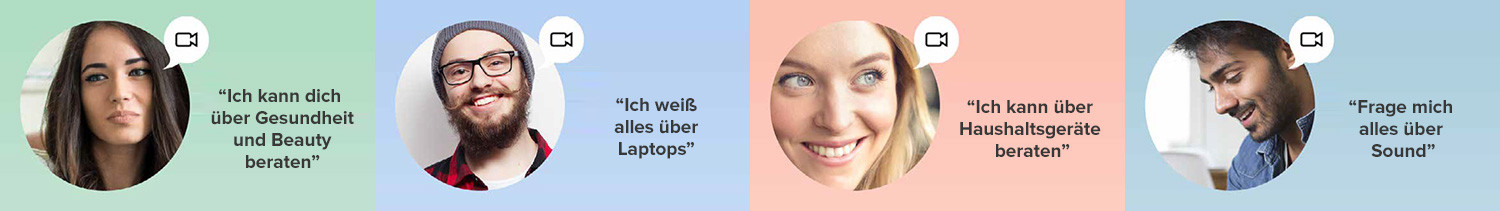 Konsumentenberatung per Live-Video-Chat