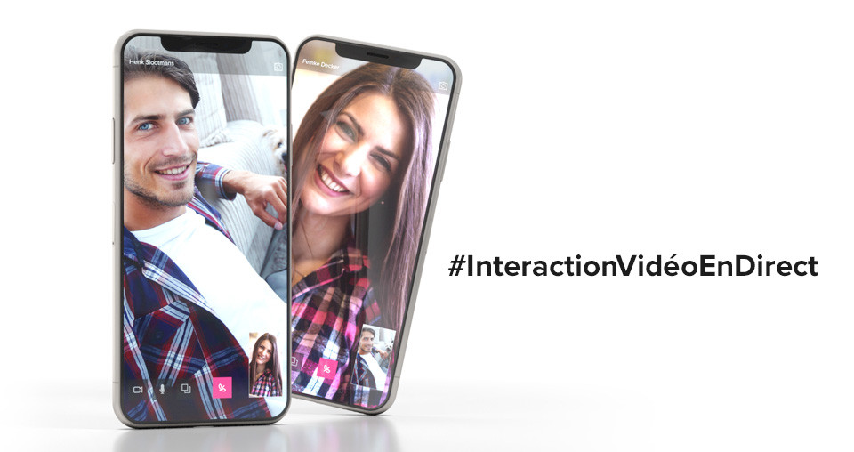 Interaction vidéo en direct