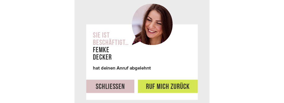 Rückruf-Funktionalität