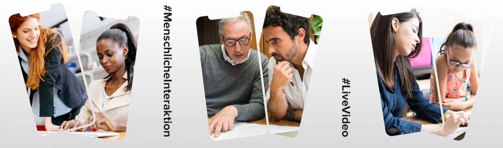 Menschliche Interaktion - Live Video