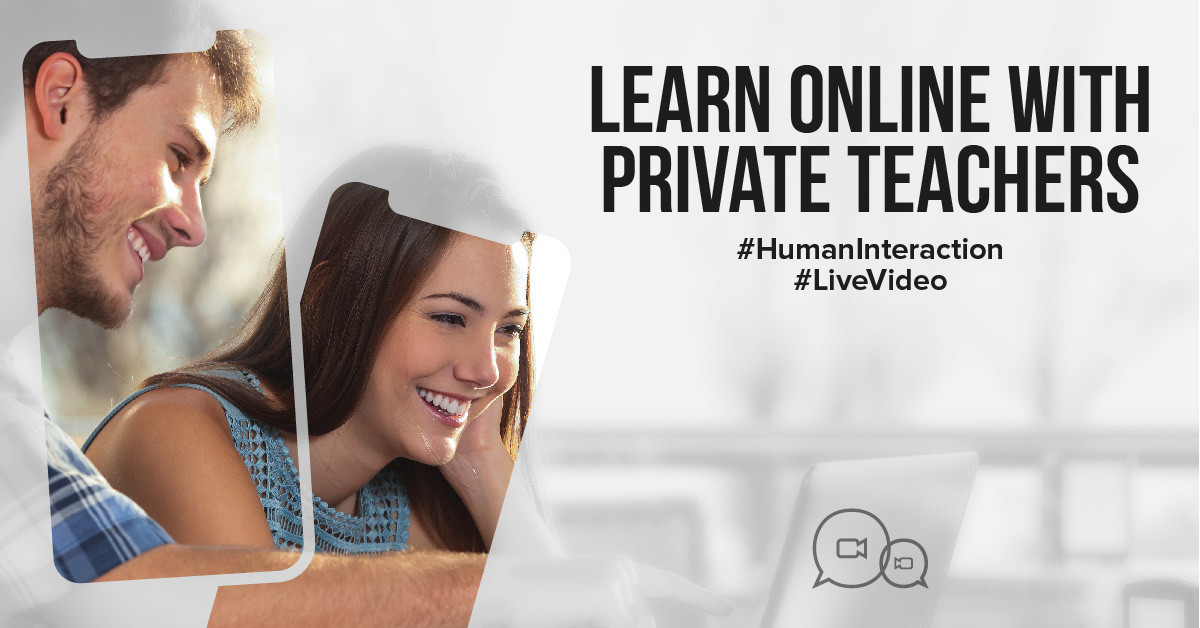 Learn online with a private teacher