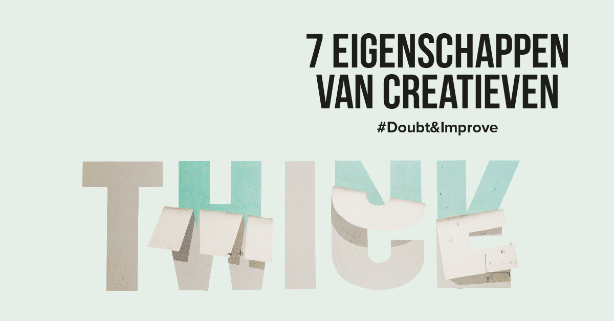 De grootste creatieven zijn degenen die het meest falen…
