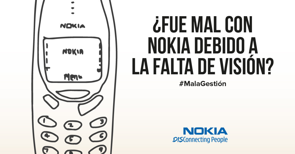 ¿Fue mal con Nokia debido a la falta de visión?