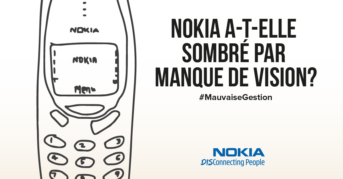 Nokia a-t-elle sombré par manque de vision?