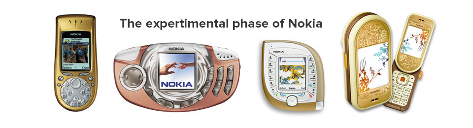 La fase experimental de nokia
