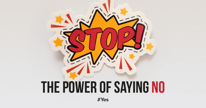 The power of saying NO