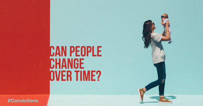 Can people change over time?