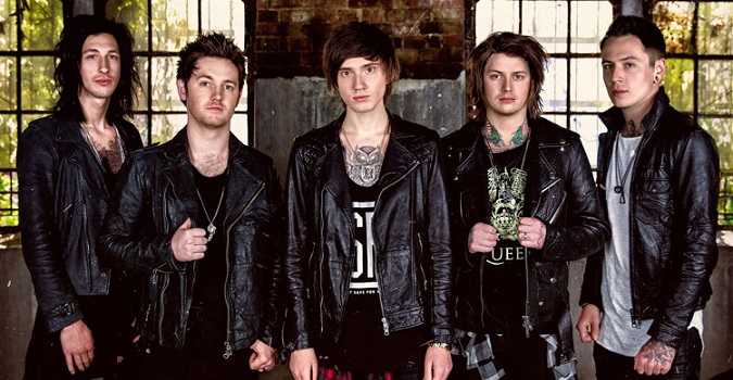 members of asking alexandria the word alive and from first asking alexandria members