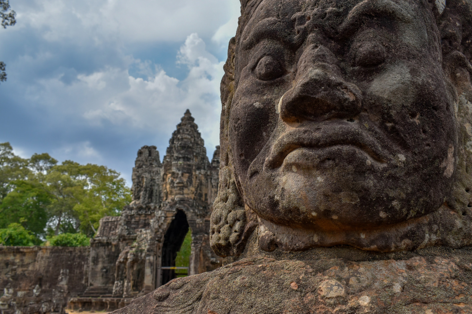 Kambodscha Foto-Touren Angkor Wat Statuen