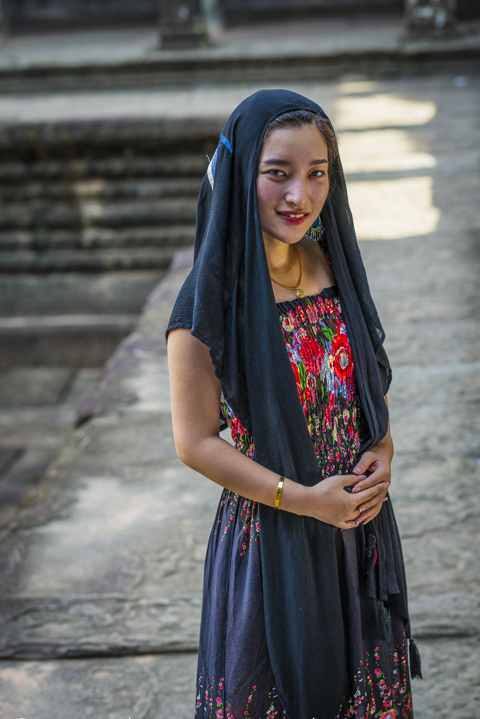 Cambodja fotoreizen Angkor Wat toerist 2