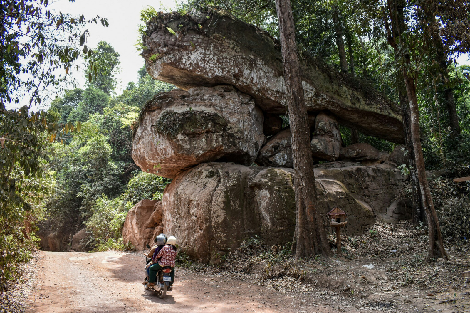 Cambodja fotoreizen Phnom Kulen Khmer empire