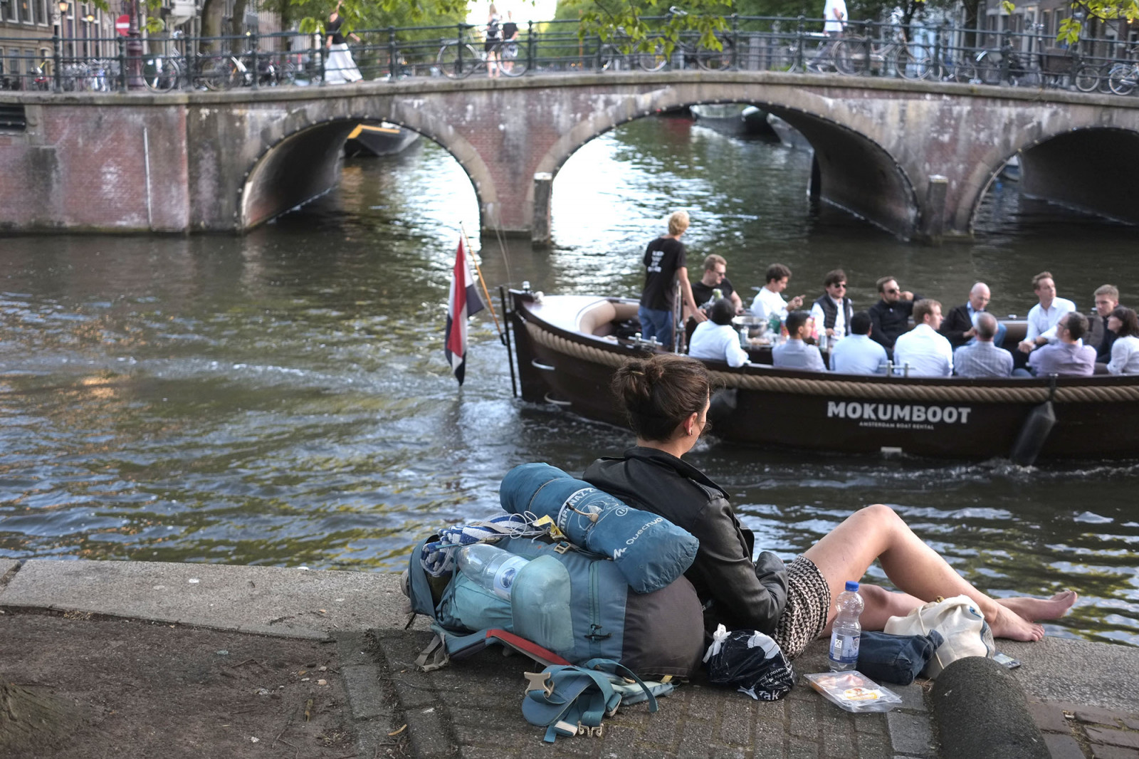 Amsterdam Photo canals and boats