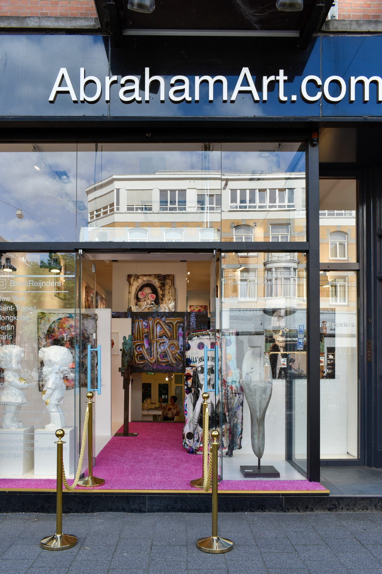 Abraham art store Amsterdam