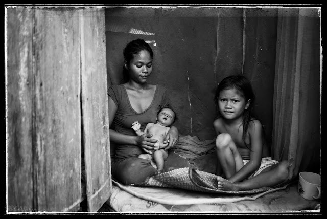 Poverty family Phnom Penh