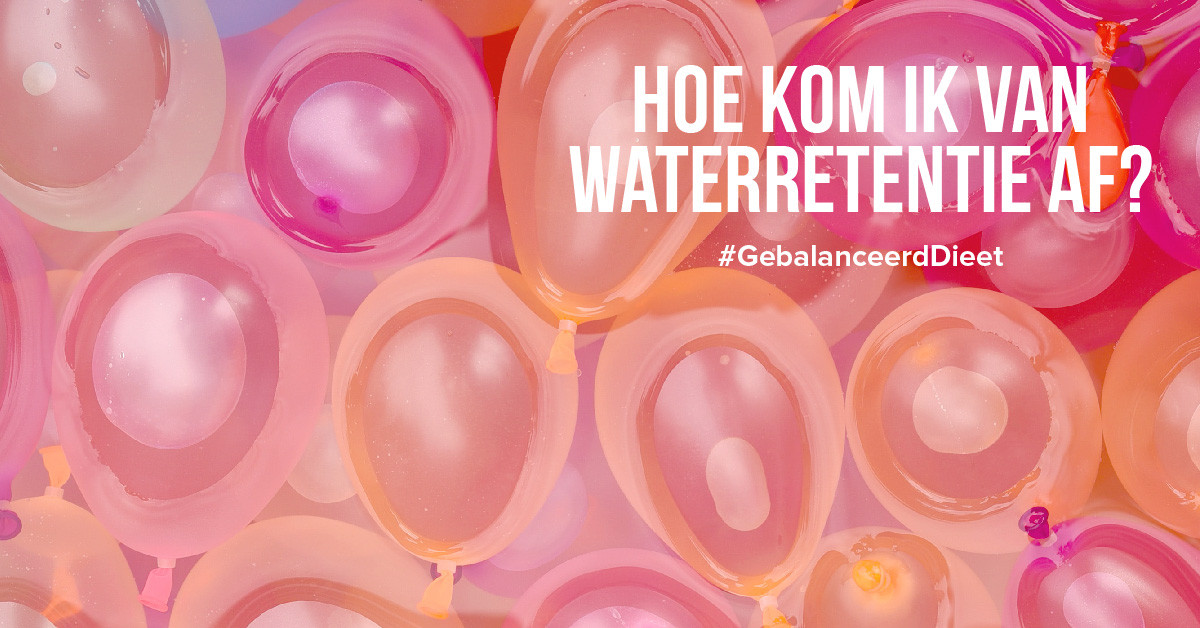 Hoe kom ik van waterretentie af?