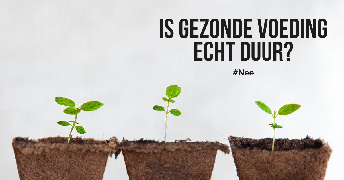 Is gezonde voeding echt duur?