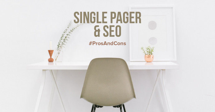 Pros And Cons For a Single Page Website For SEO