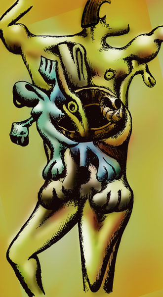 man-giving-birth-drawing-in-color