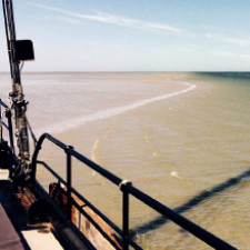 How was the Dutch Wadden Sea region created?