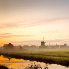 The Zaanse Schans and the Dutch windmills