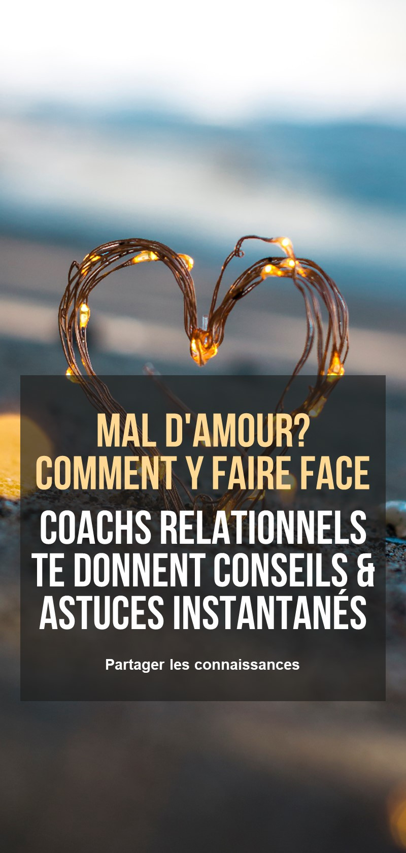 Coachs du mal d'amour 