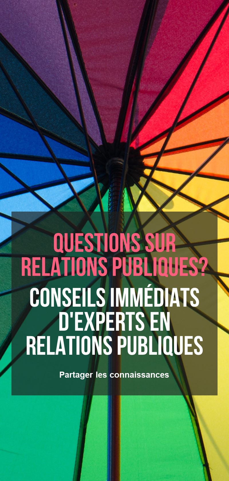 Consultation et conseils en relations publiques