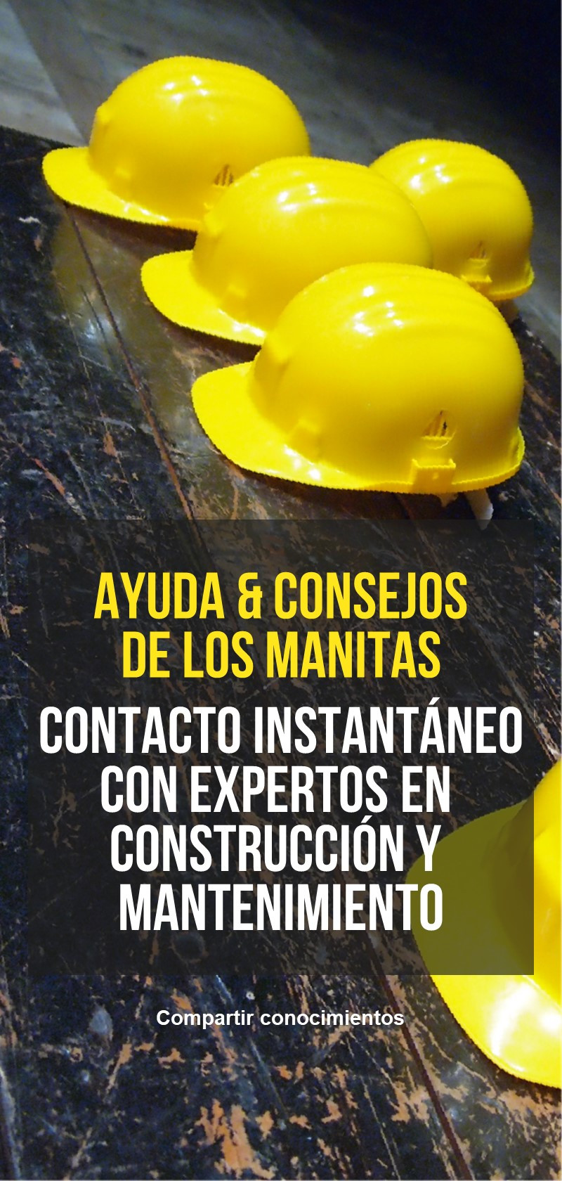 El consejo de un manitas, un constructor o un especialista en construcción