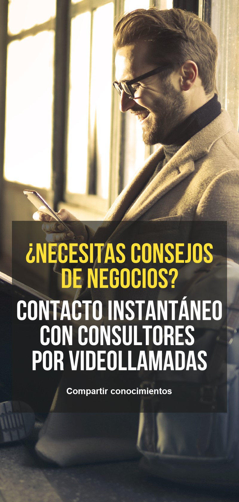 Consultores de marketing, medios sociales o negocios