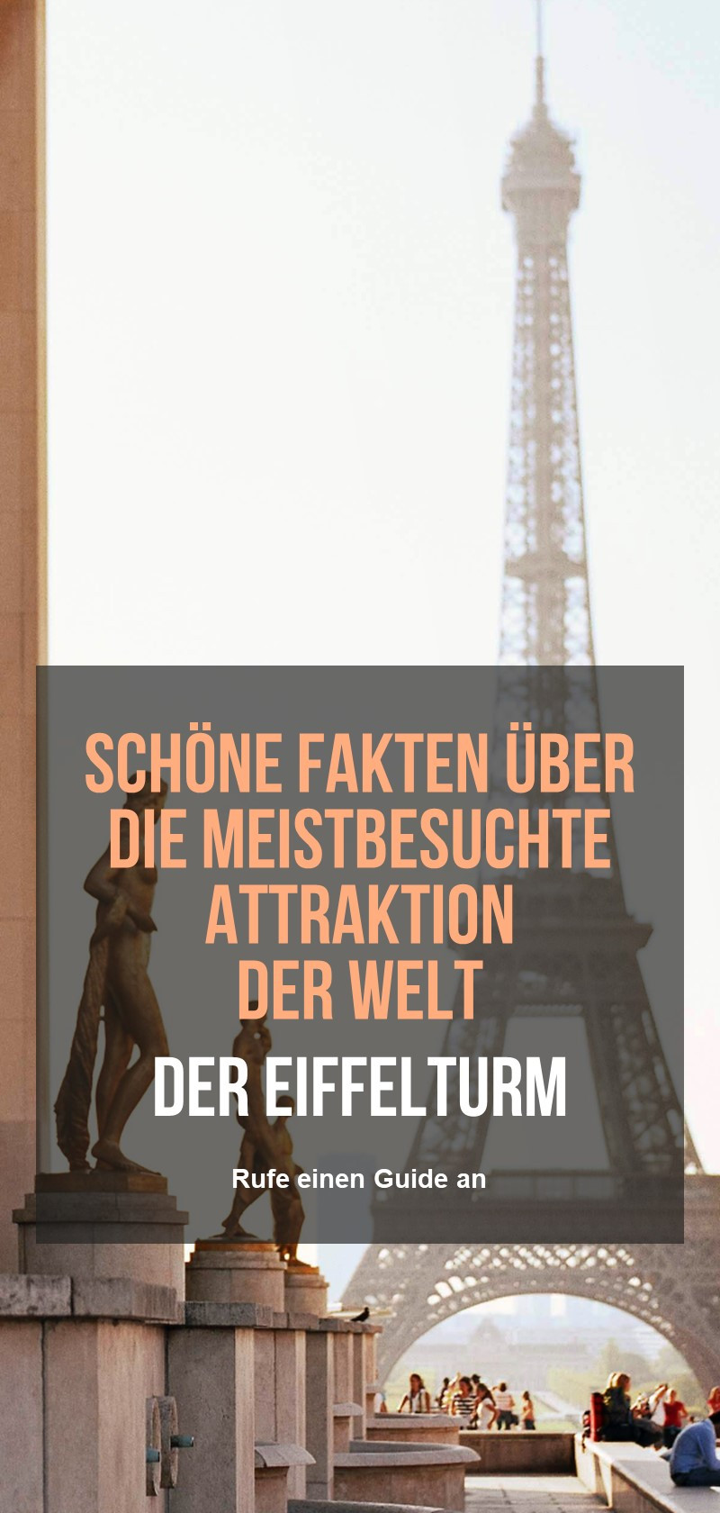 Der Eiffelturm in Paris