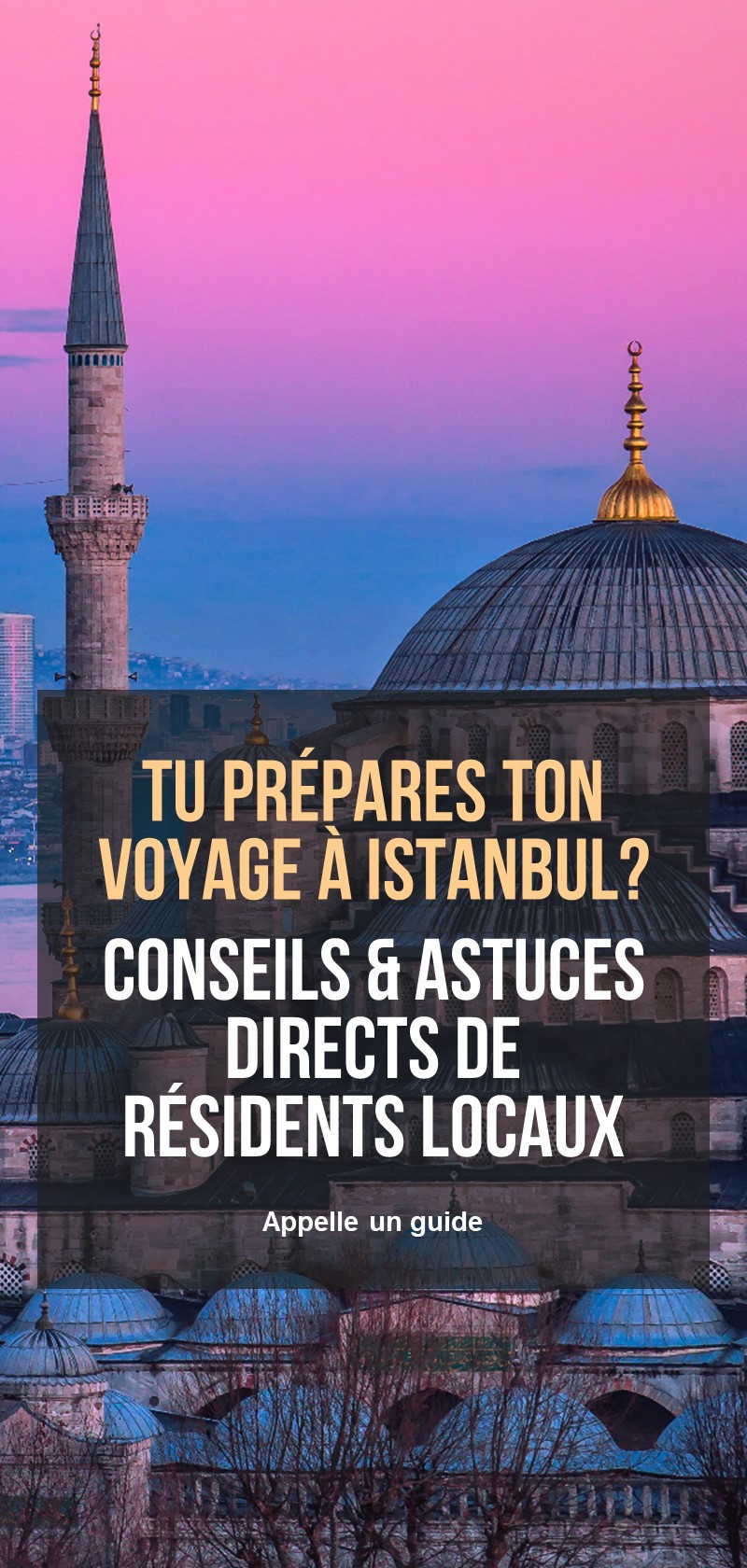 Guides locaux à Istanbul