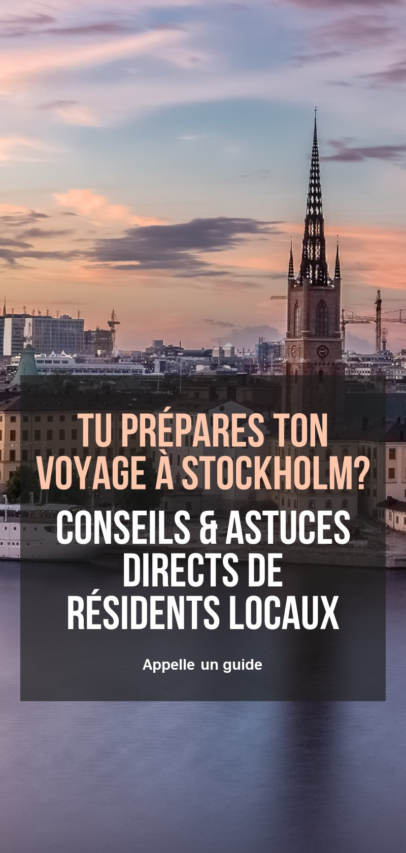 Guides locaux à Stockholm