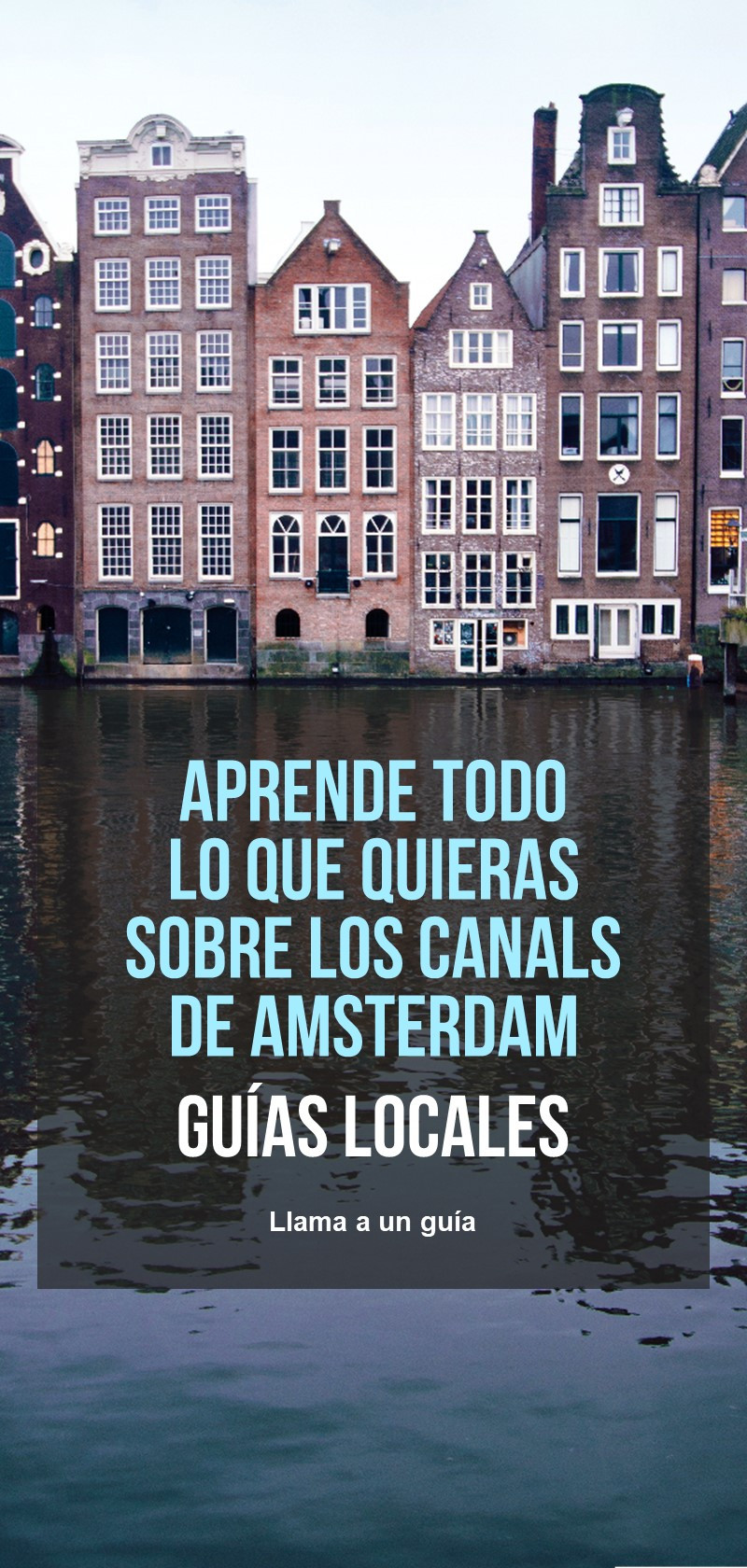 Información sobre los canales de Amsterdam