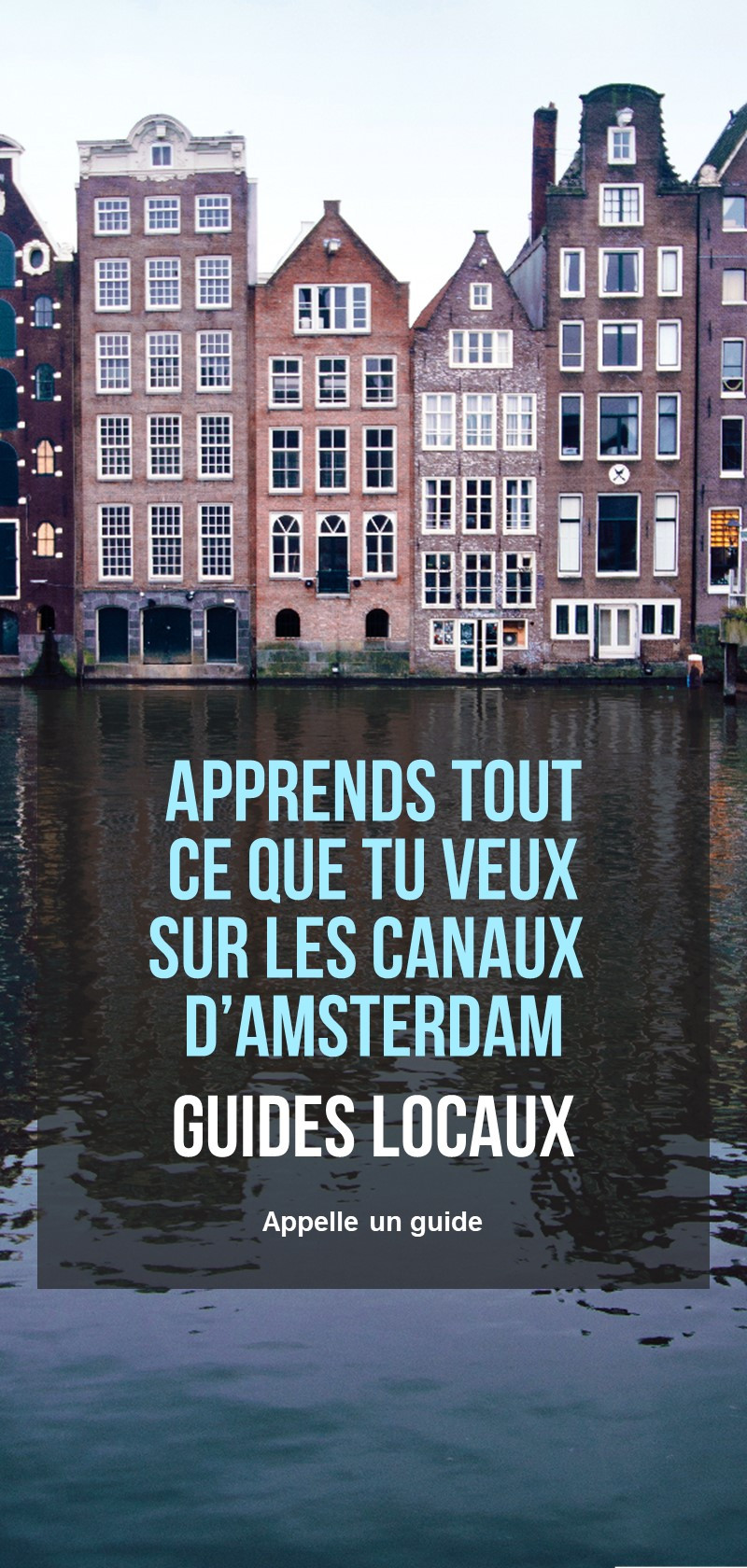 Informations sur les canaux d'Amsterdam