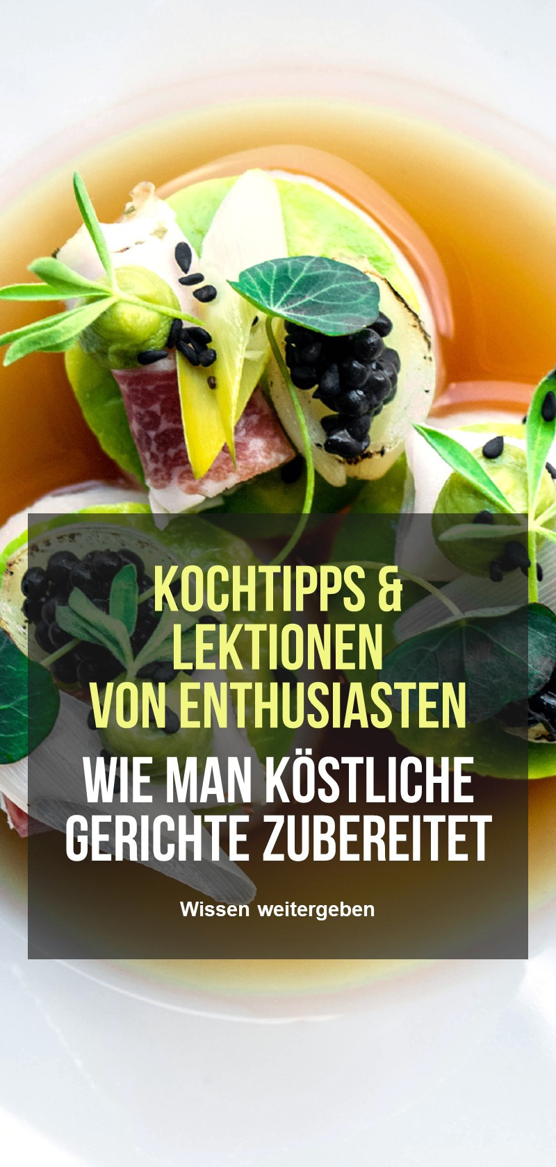 Kochtipps und Kochkurse