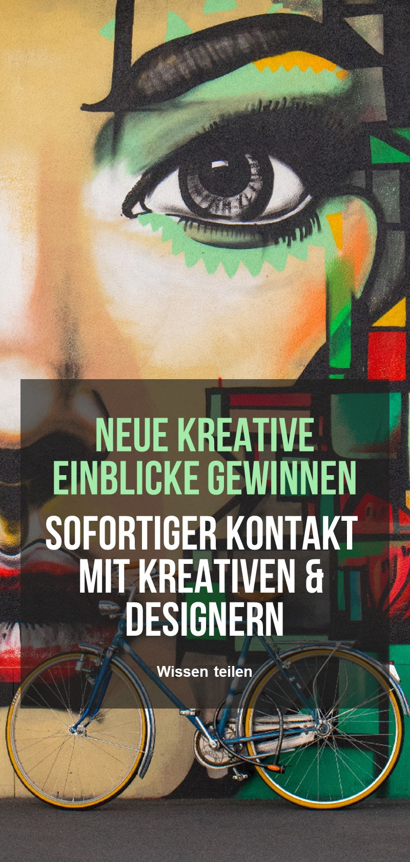 Lektionen von oder arbeite mit einem Kreativen oder Designer