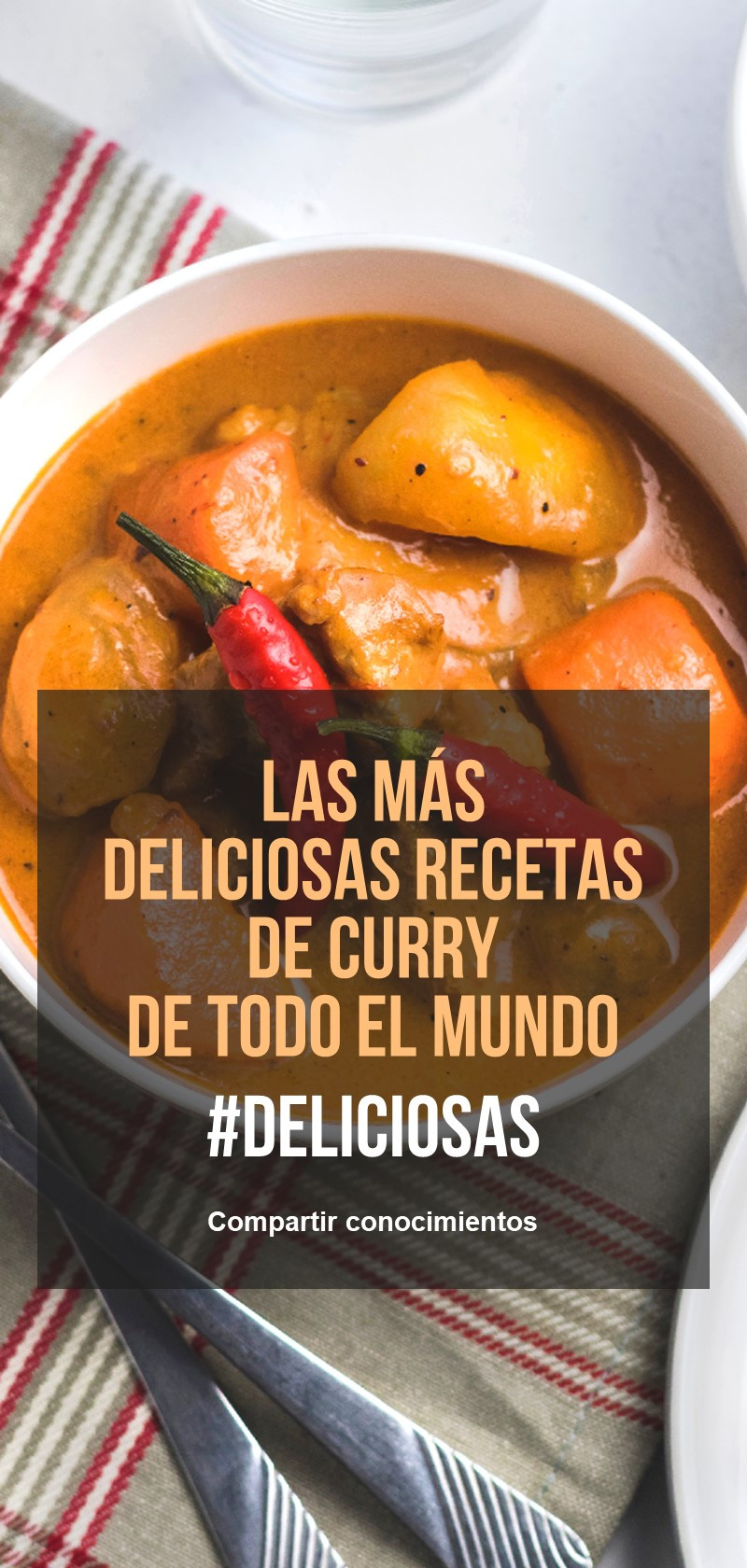 Las más deliciosas recetas de curry 