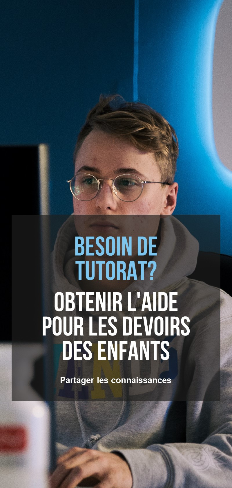 Soutien aux devoirs par des professionnels