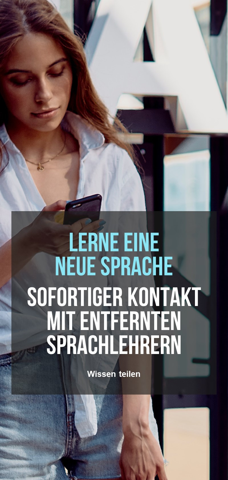 Lerne eine Sprache von privaten Sprachlehrern