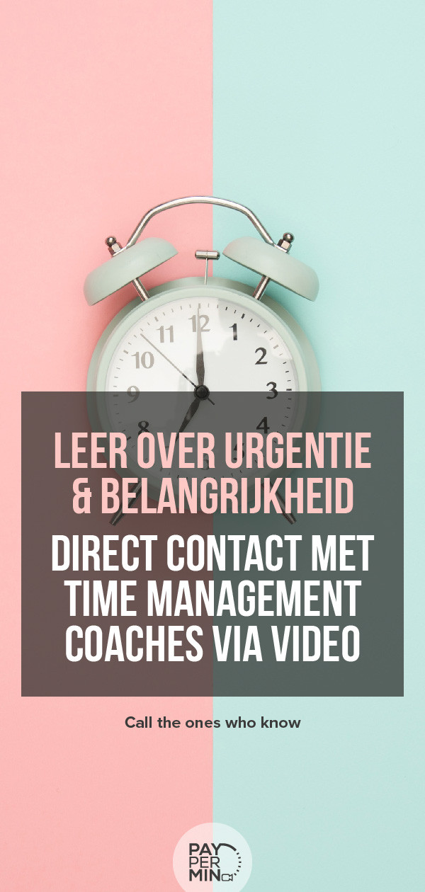 tijdmanagement