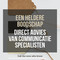 Leer effectief te communiceren met een specialist