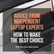 How to Choose the Best Laptop